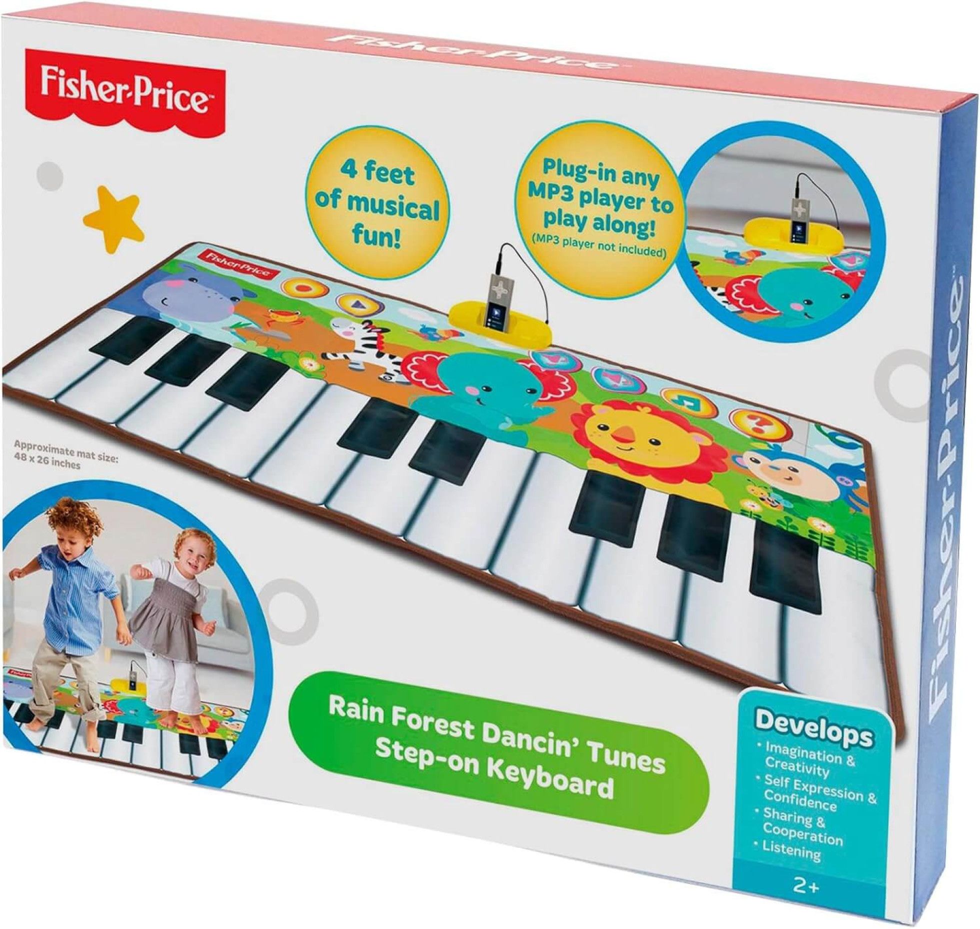 Covor muzical tip pian 149 cm - Fisher Price 4