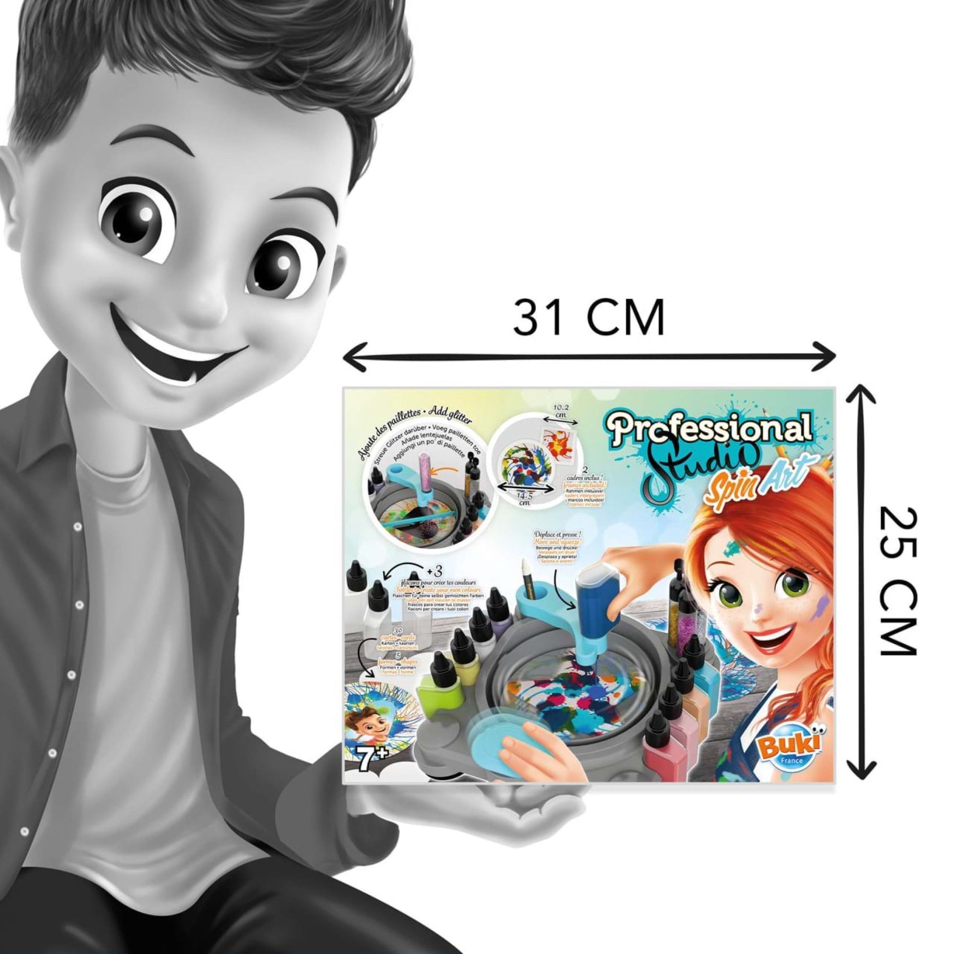 Studio Profesional de Spin Art - BUKI France 10