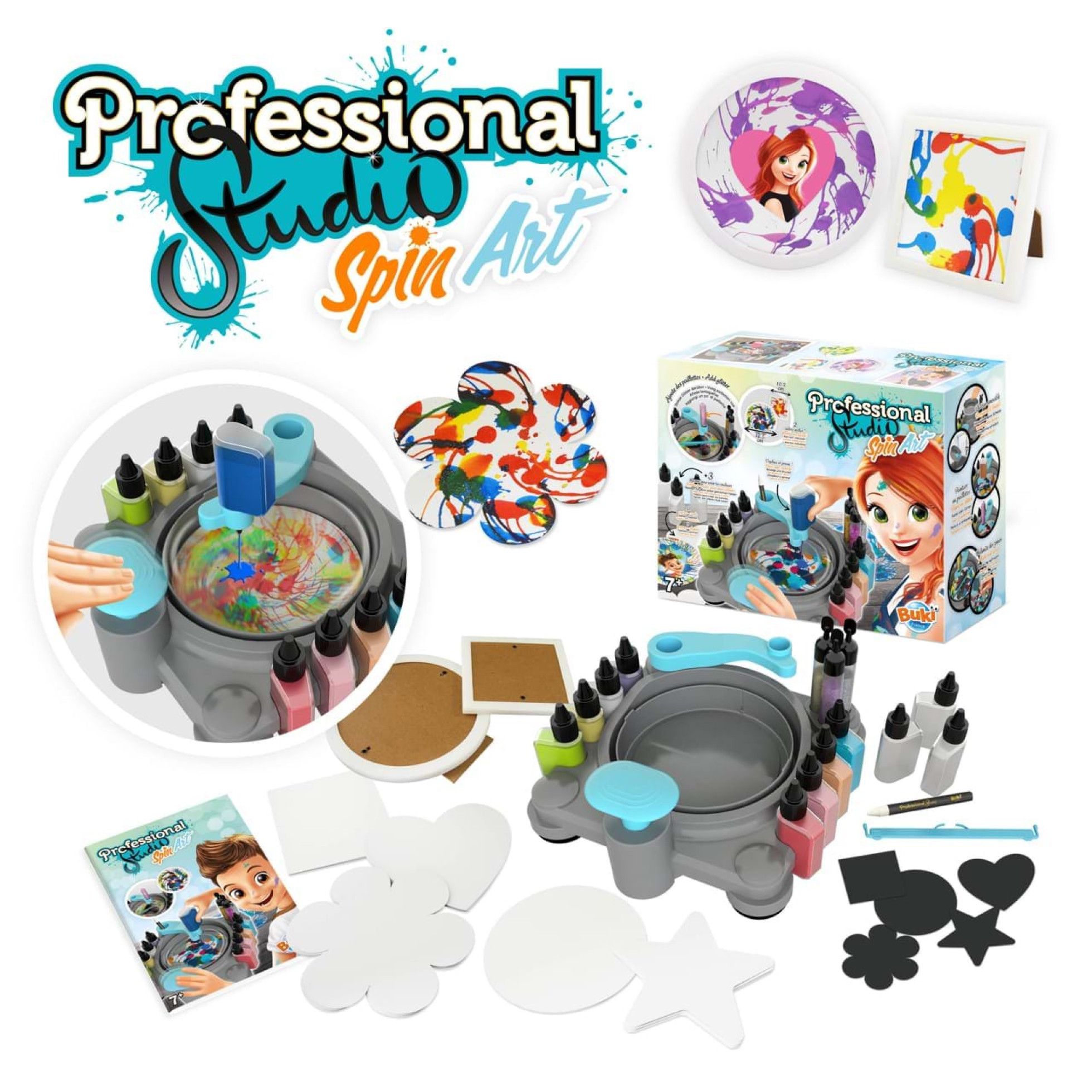 Studio Profesional de Spin Art - BUKI France 11