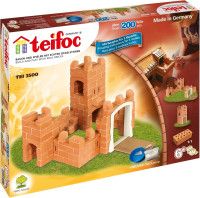Set de constructie Castel 200 piese - Teifoc