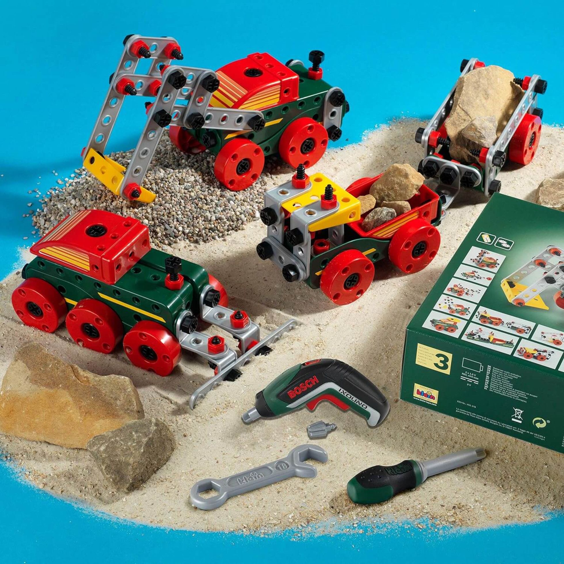 Set de constructie masina Bosch Ixolino - Theo Klein 4