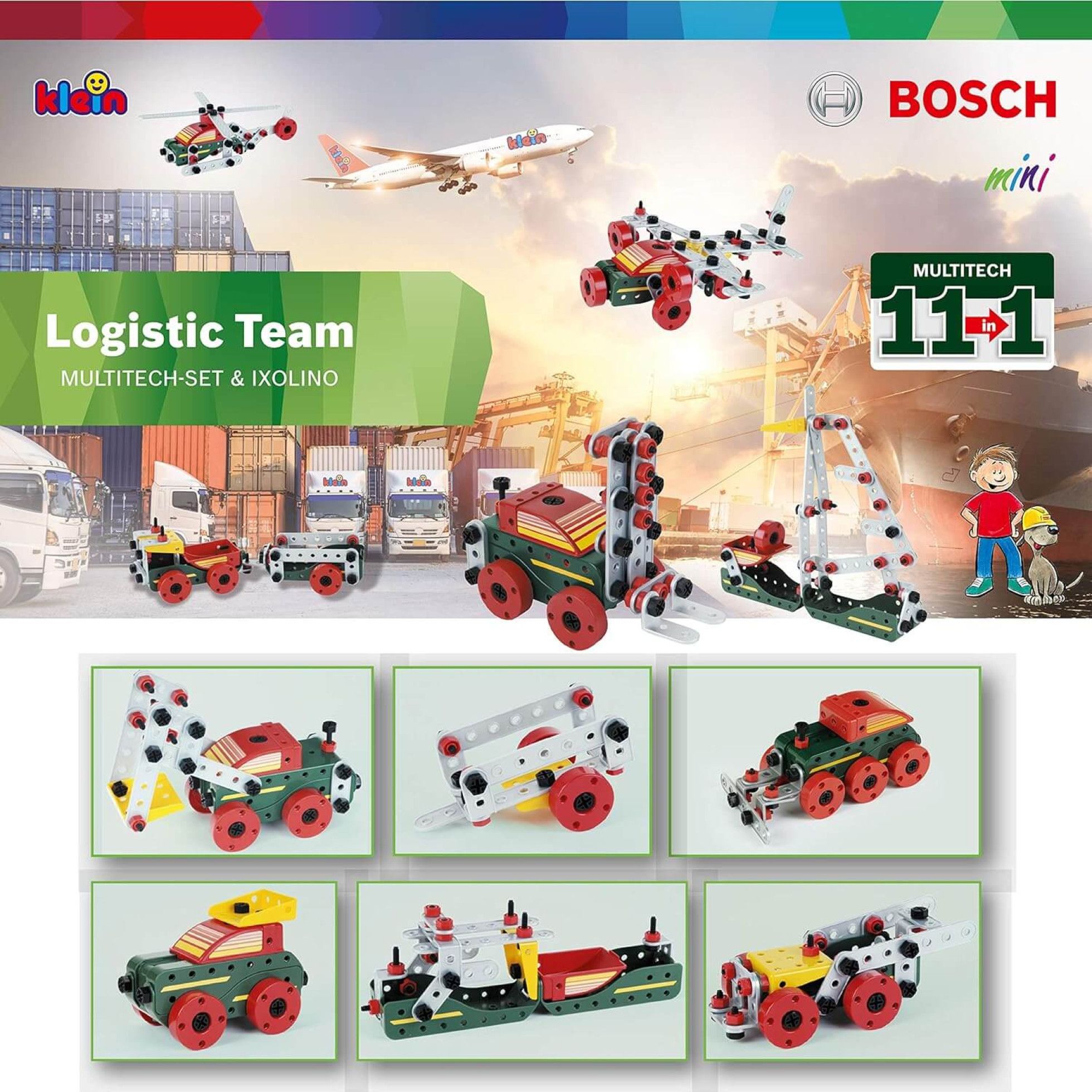 Set de constructie masina Bosch Ixolino - Theo Klein 5
