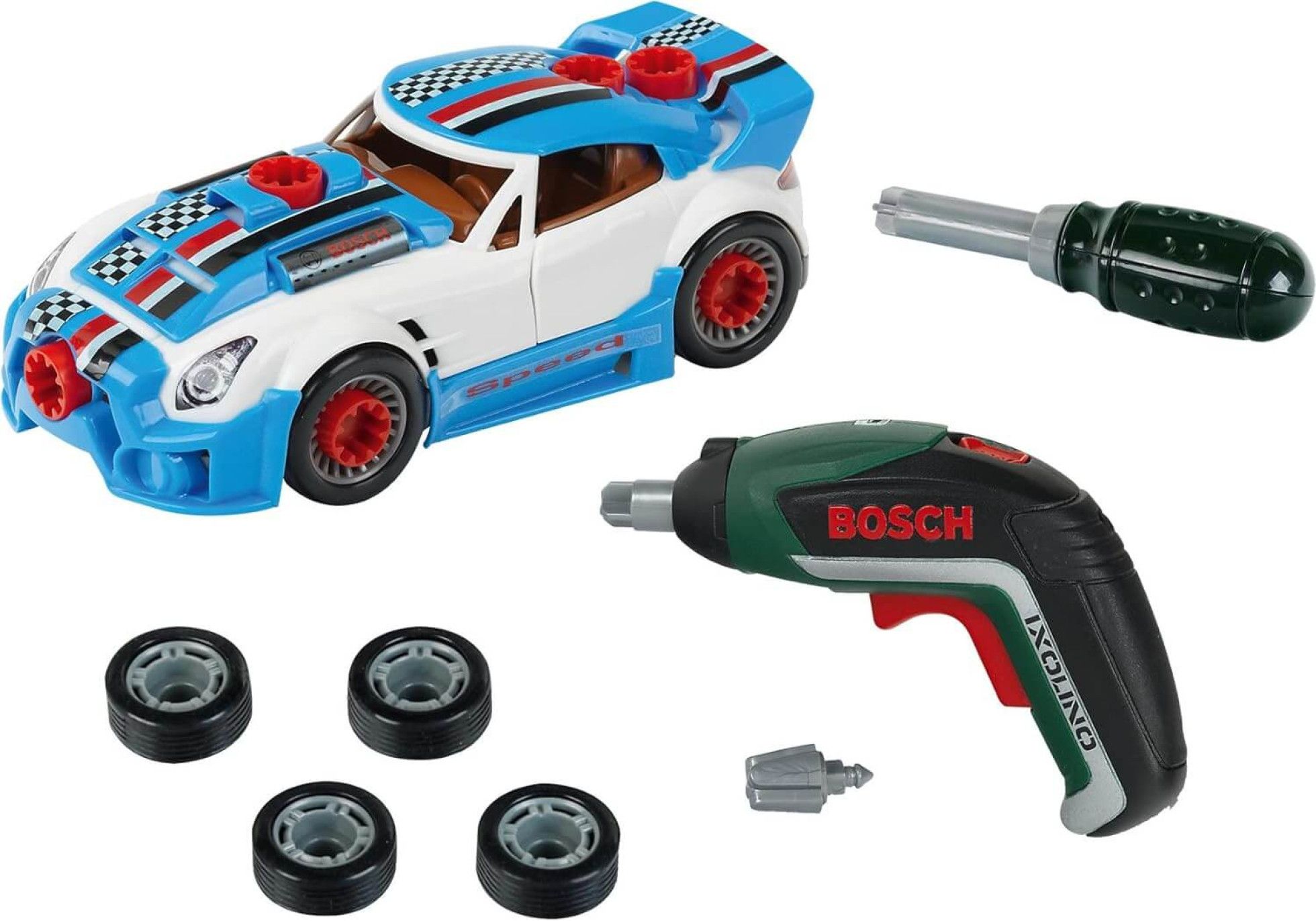 Set masina cu accesorii tuning Bosch - Theo Klein 2