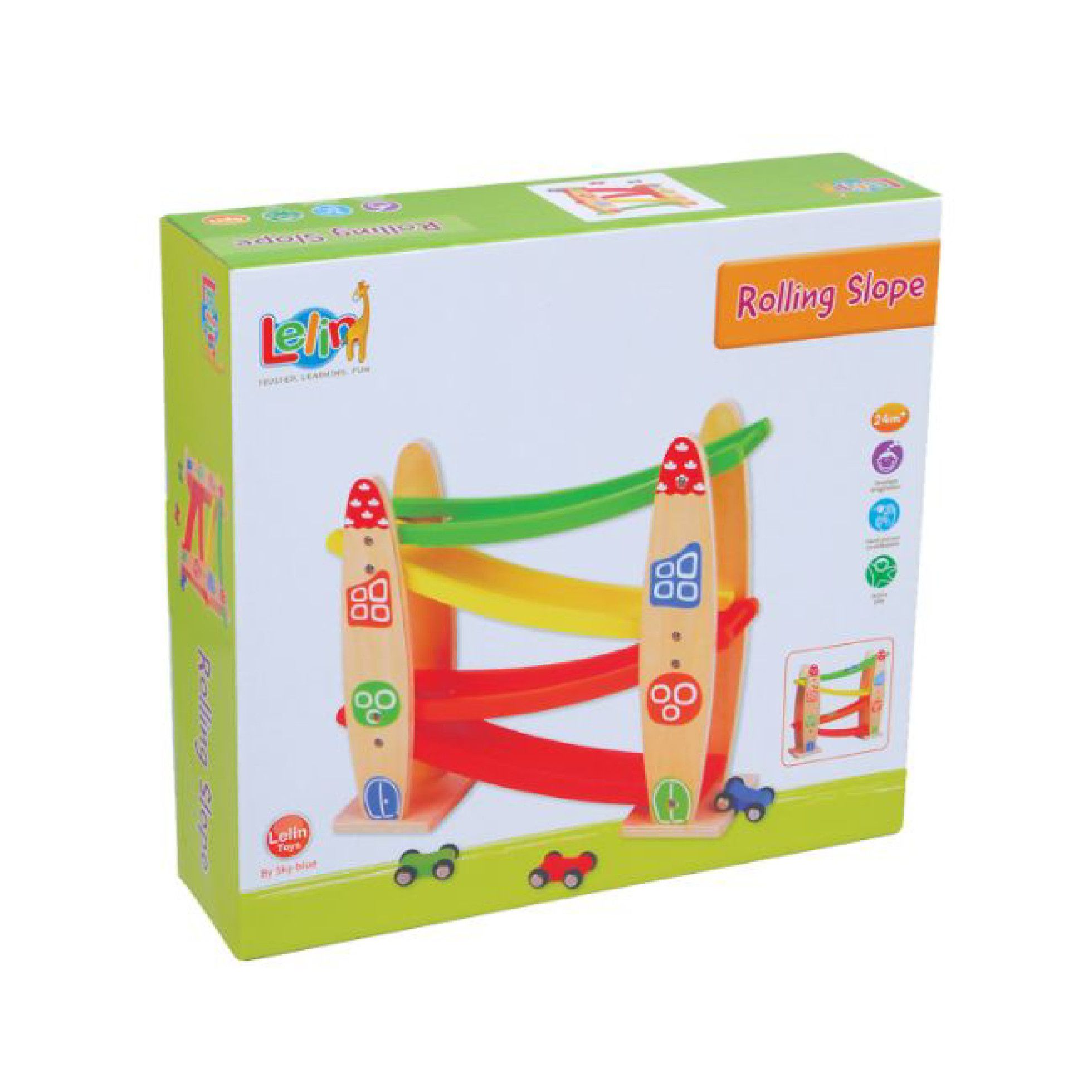 Traseu pentru masinute Lelin - New Classic Toys 4
