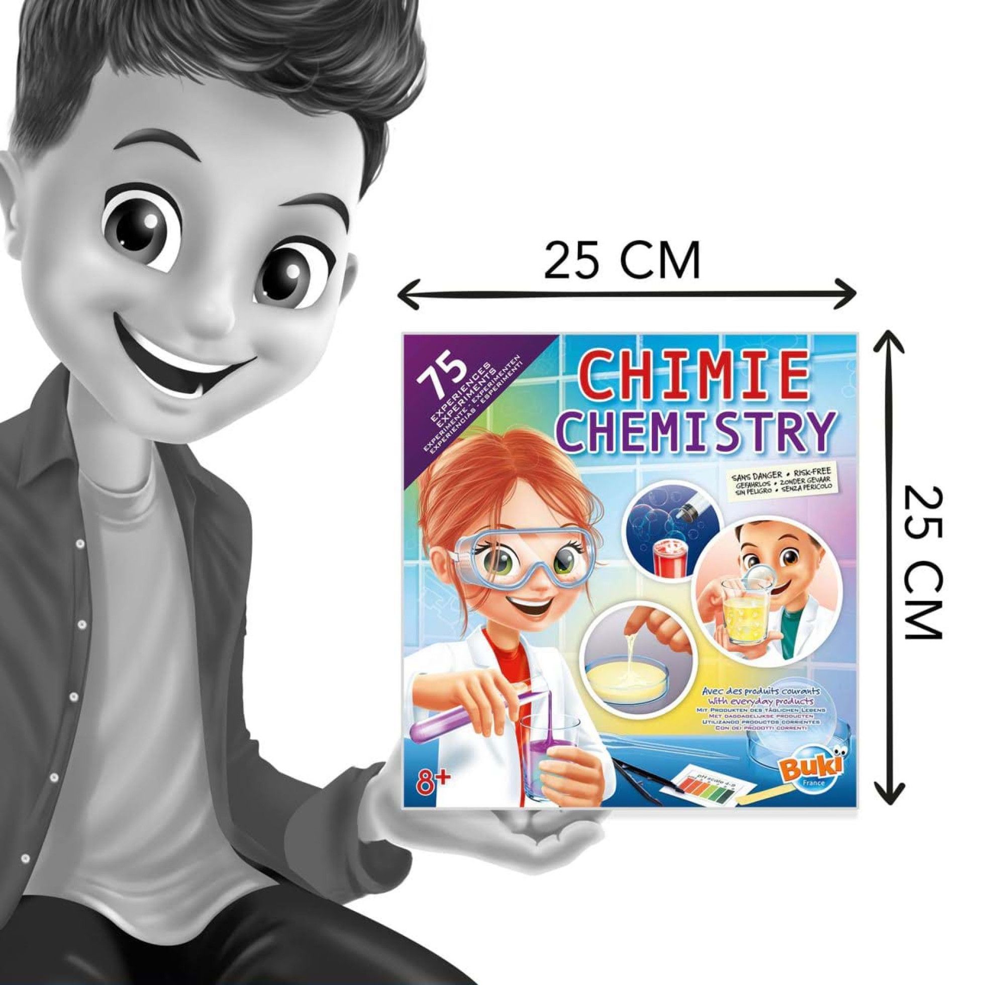 Laboratorul de chimie cu 75 de experimente - BUKI France 3