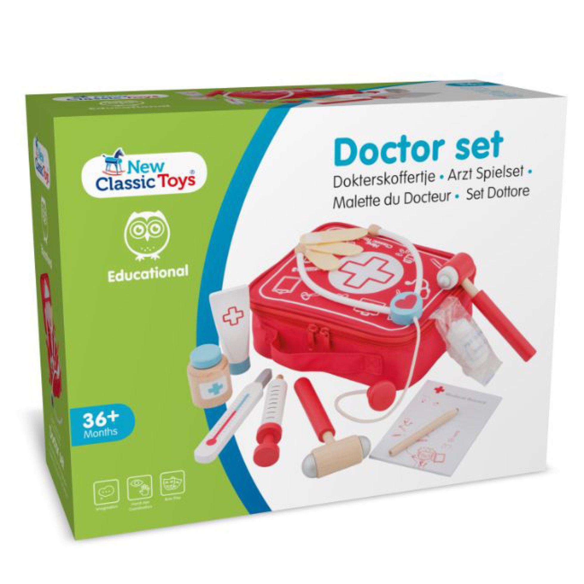 Trusa de doctor - New Classic Toys 6