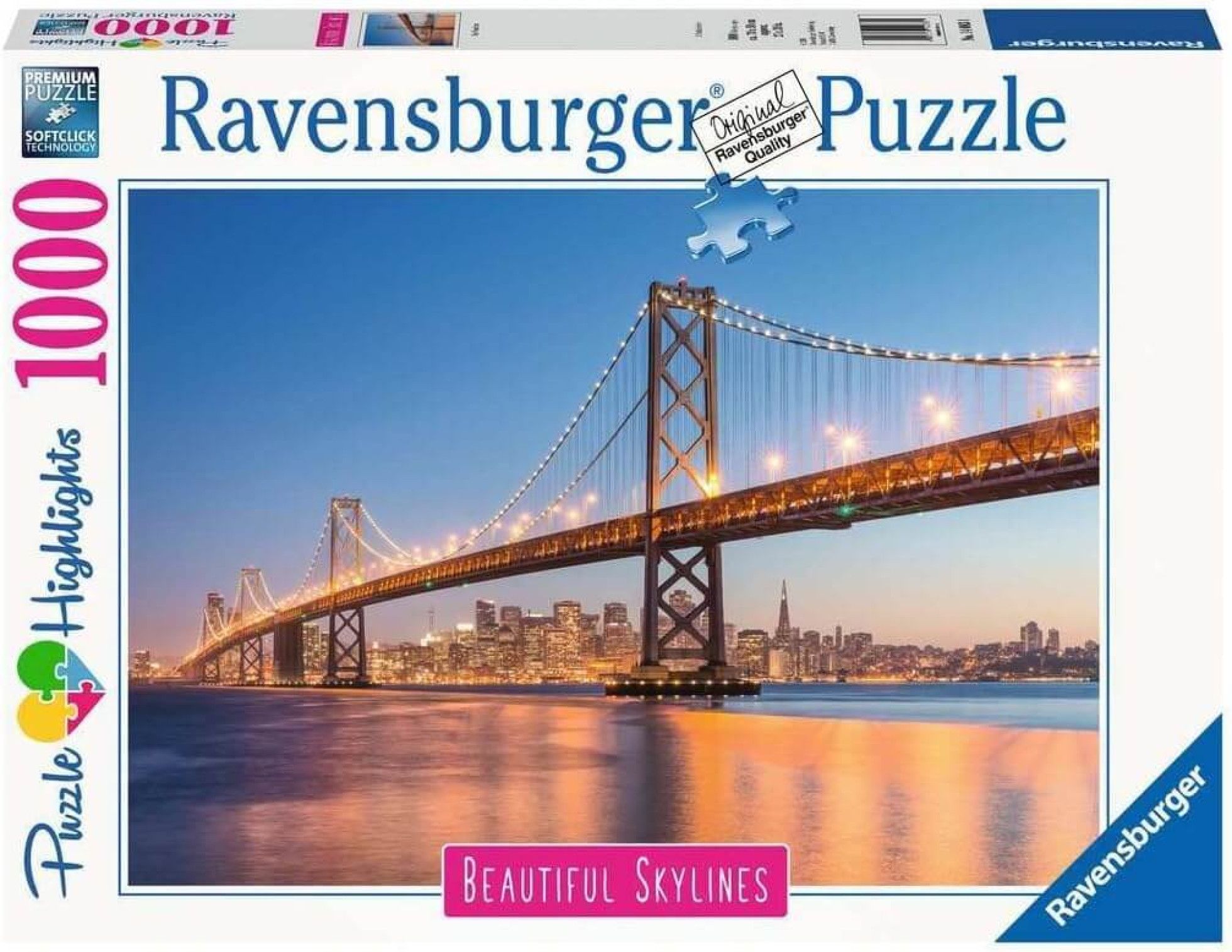 Puzzle San Francisco 1000 Piese - Ravensburger 1