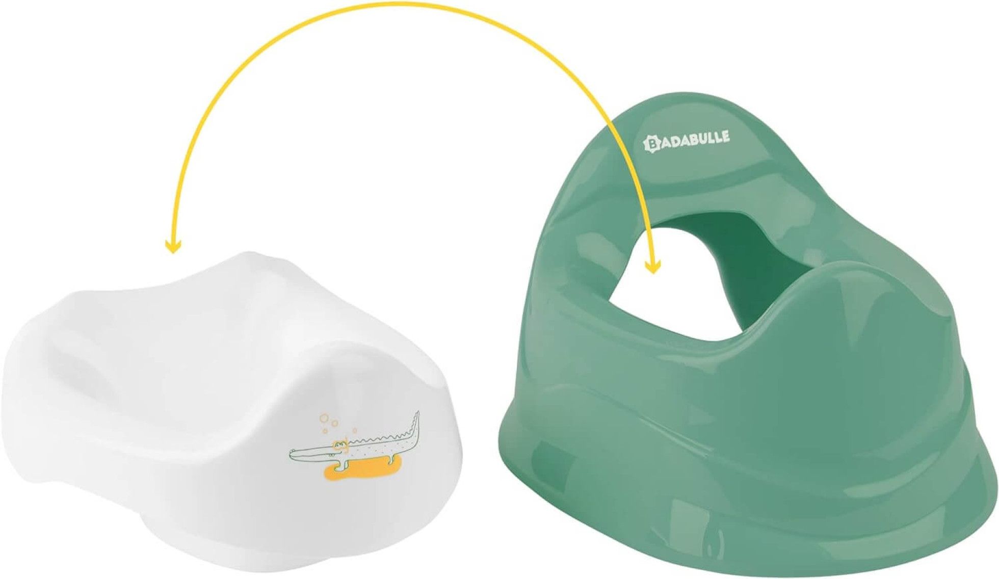 Olita ergonomica verde - Badabulle 2
