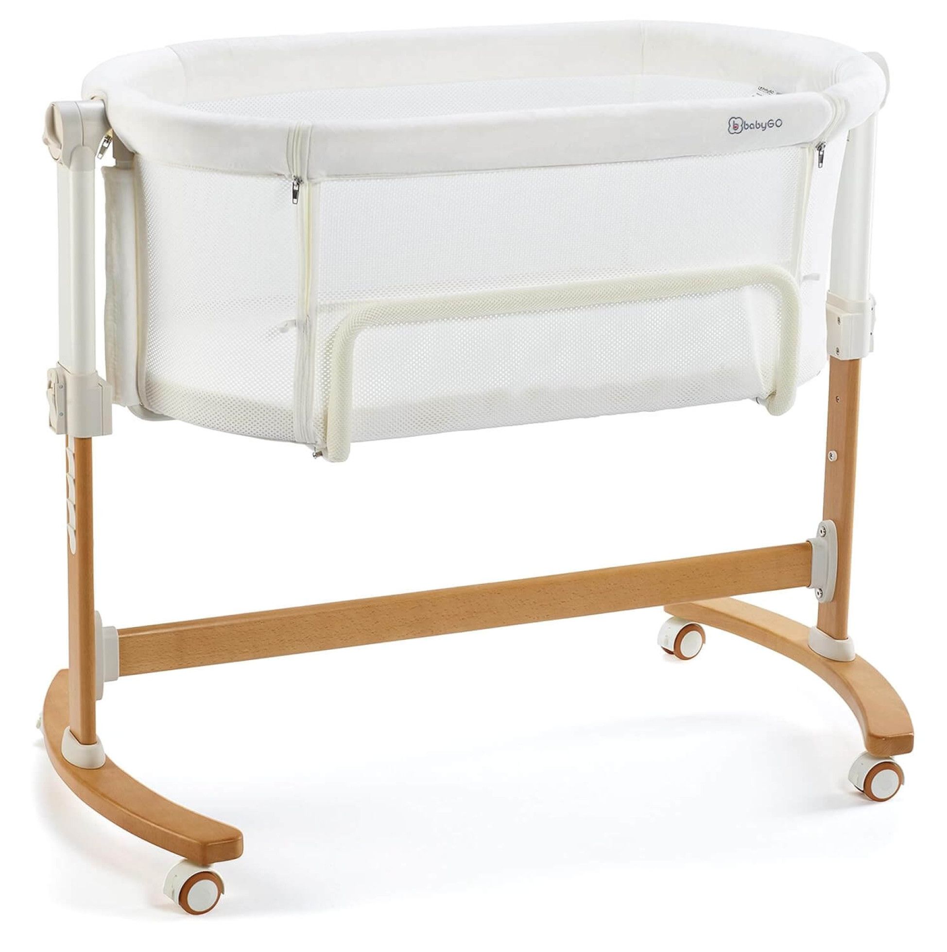 Patut co-sleeper 2 in 1 Amila Creme - Babygo 1