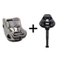 Set scaun auto rotativ i-Size i-Harbour Signature Oyster + Baza i-Size i-Base Encore - Joie