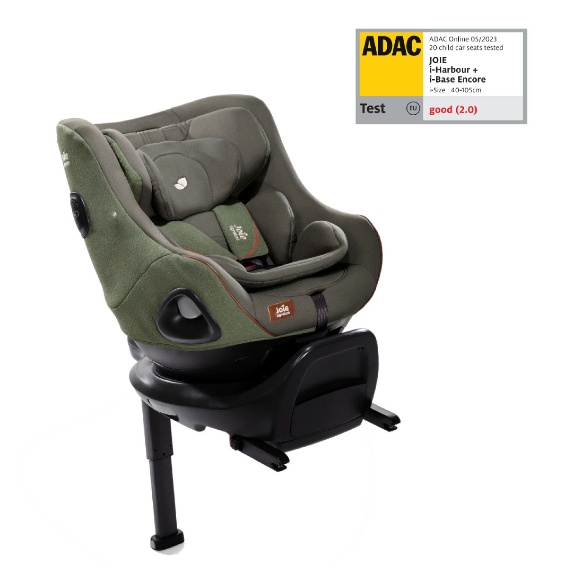 Set scaun auto rotativ i-Size Joie i-Harbour Signature Pine + Baza i-Size i-Base Encore - Joie 2