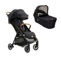 Carucior pentru copii ultracompact 2 in 1 Parcel Signature Eclipse (Carucior Parcel Eclipse + Landou Ramble XL Eclipse) - Joie