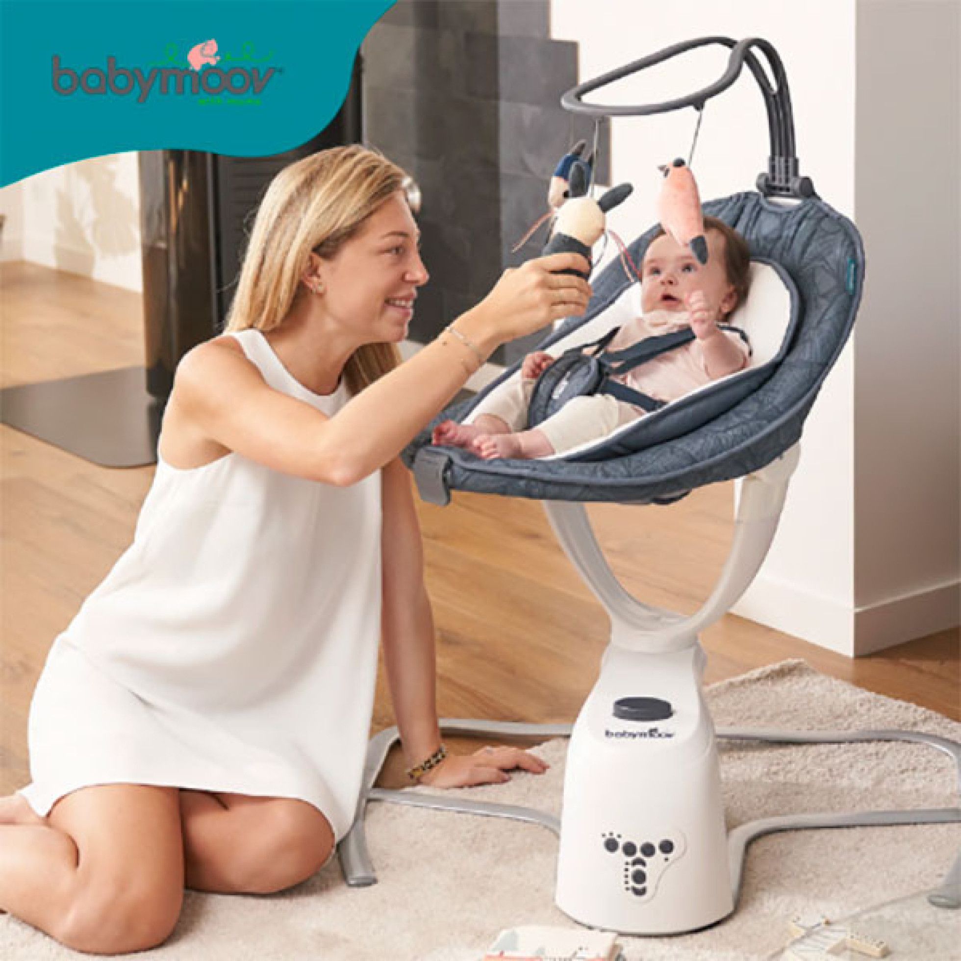 Leagan Swoon Motion Petal - Babymoov 8