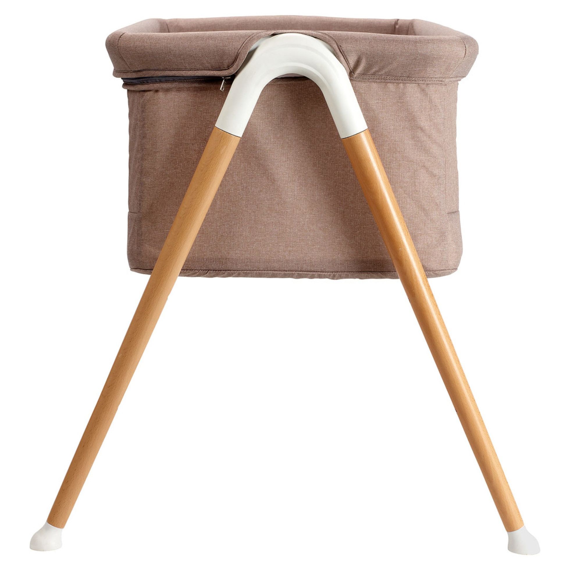 Patut cu cadru din Lemn Goodnight Beige - Babygo 4