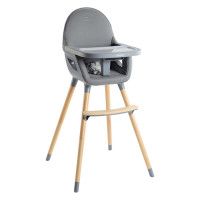 Scaun de masa transformabil Scandi Grey - Babygo