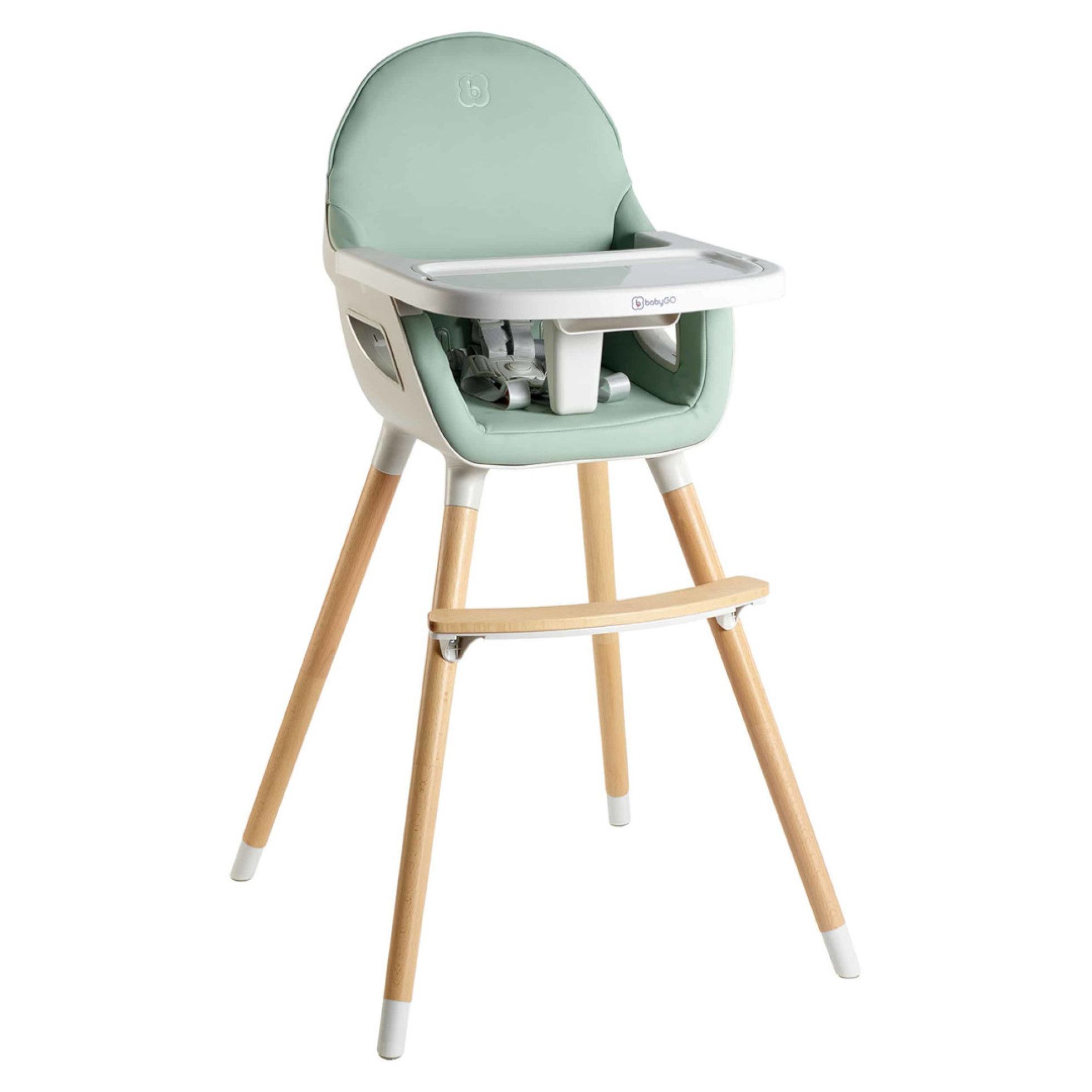 Scaun de masa transformabil Scandi Green - Babygo 1