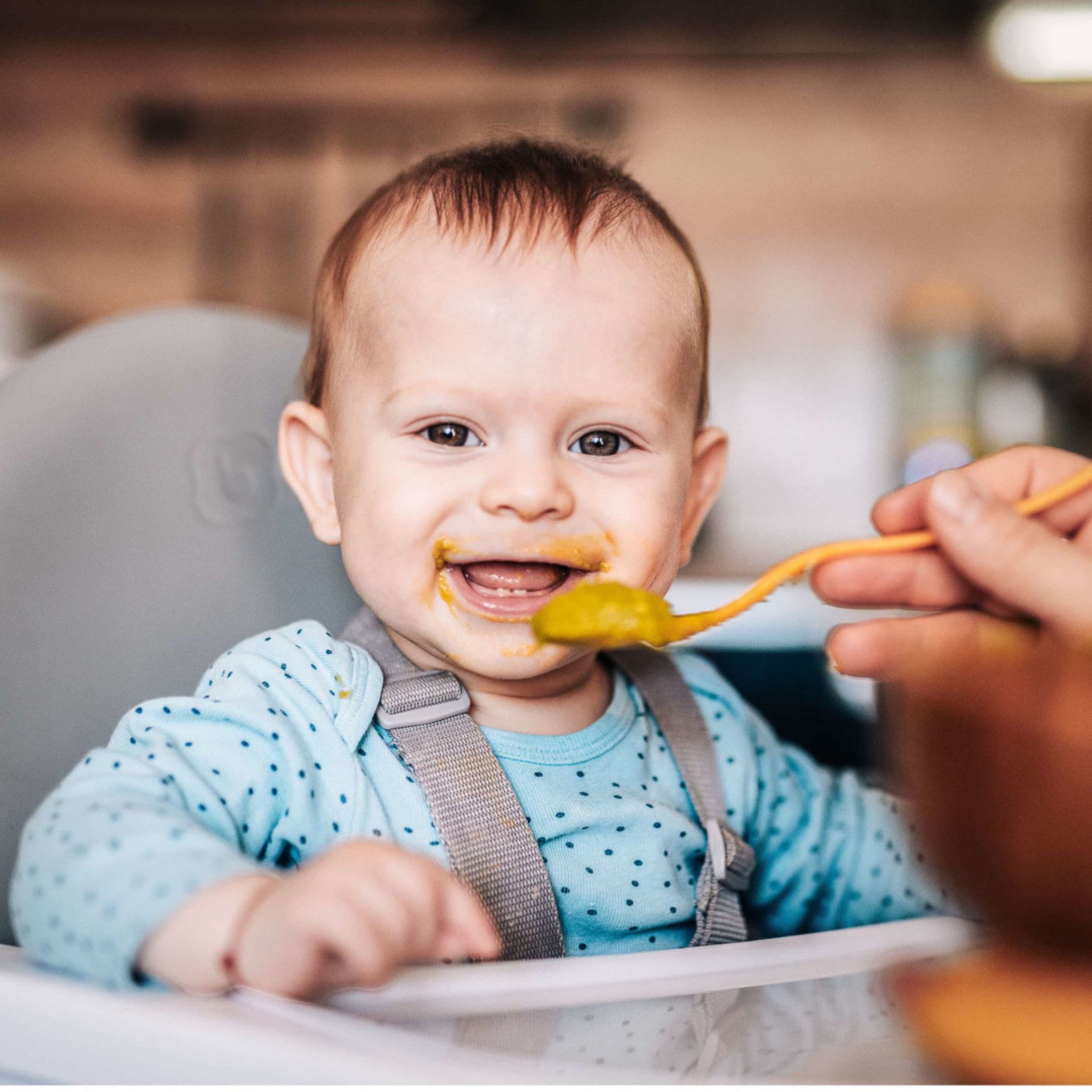 Scaun de masa transformabil Scandi Green - Babygo 5