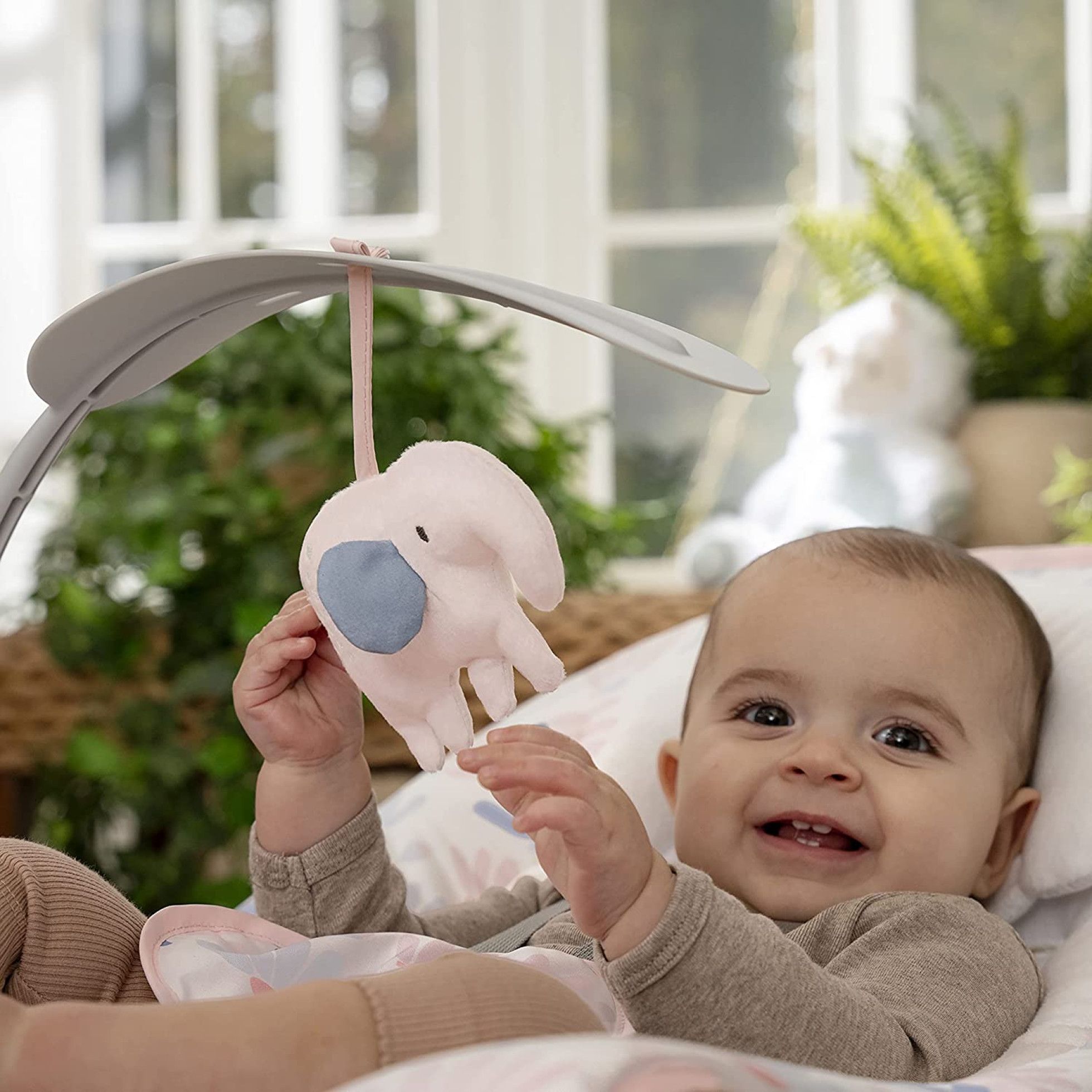 Leagan si Balansoar Pink Cozy 3 in 1 Pink - InGenuity 8