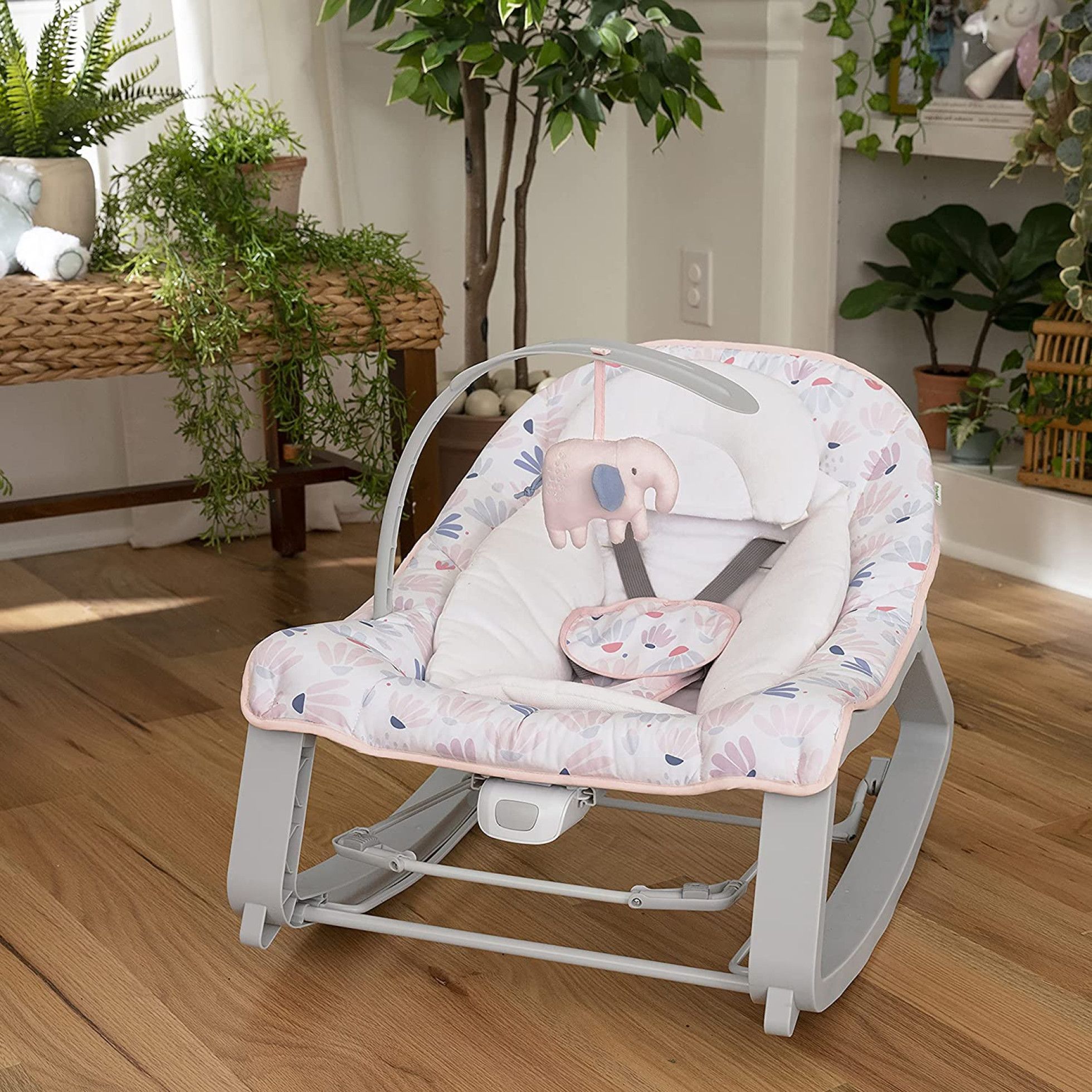 Leagan si Balansoar Pink Cozy 3 in 1 Pink - InGenuity 7