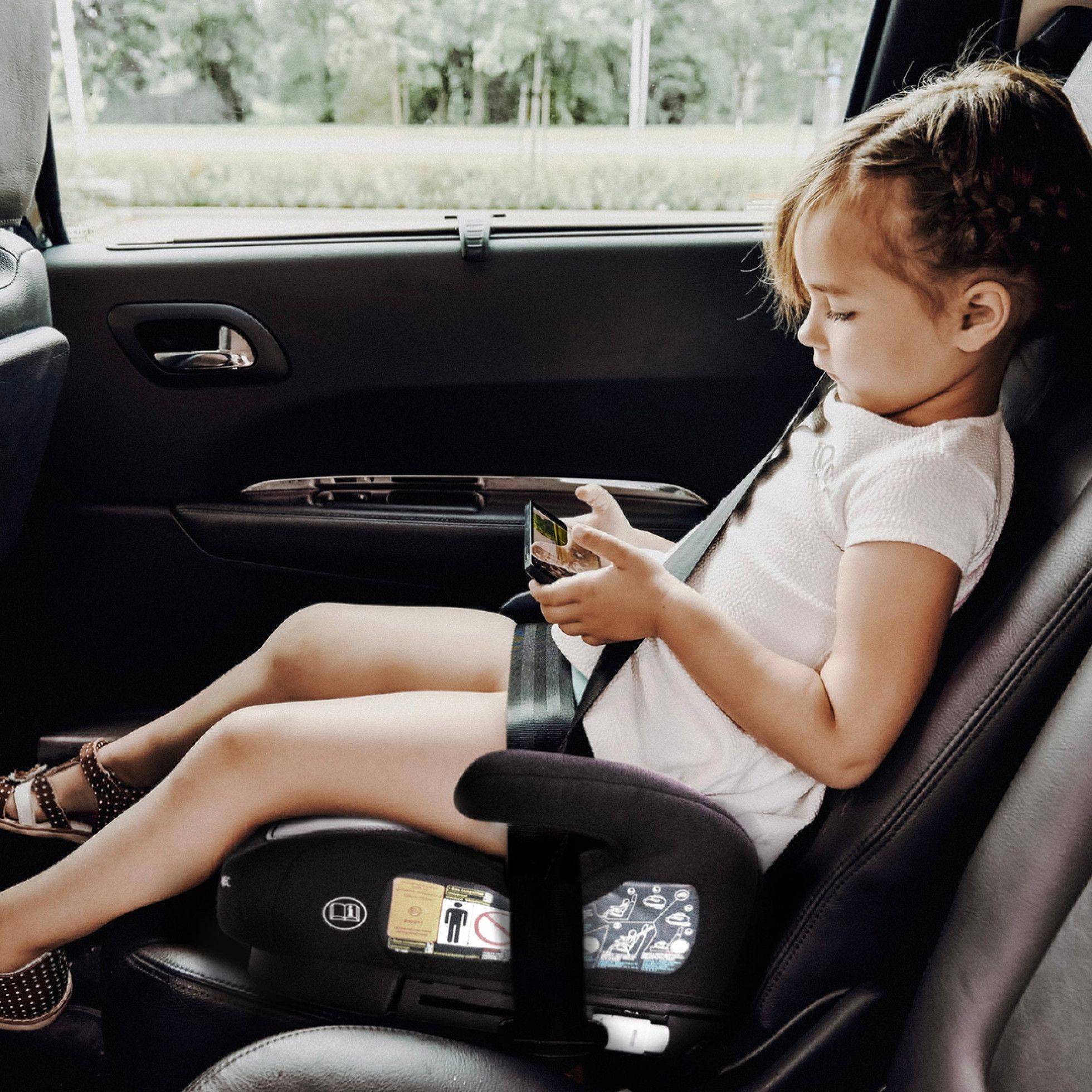 Scaun auto booster Bursa IV Black - BabyGo 6