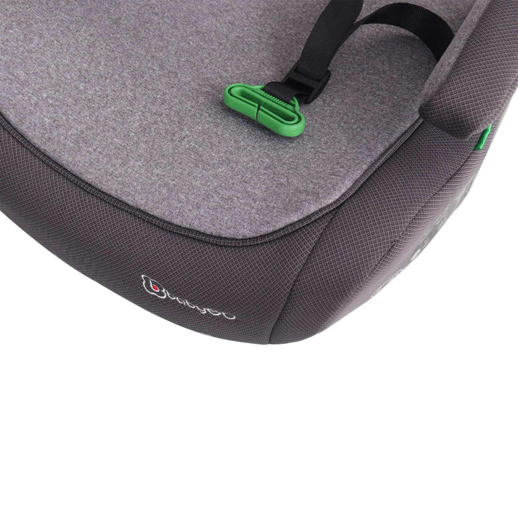 Scaun auto booster i-Size Bursa IV Grey - BabyGo 4