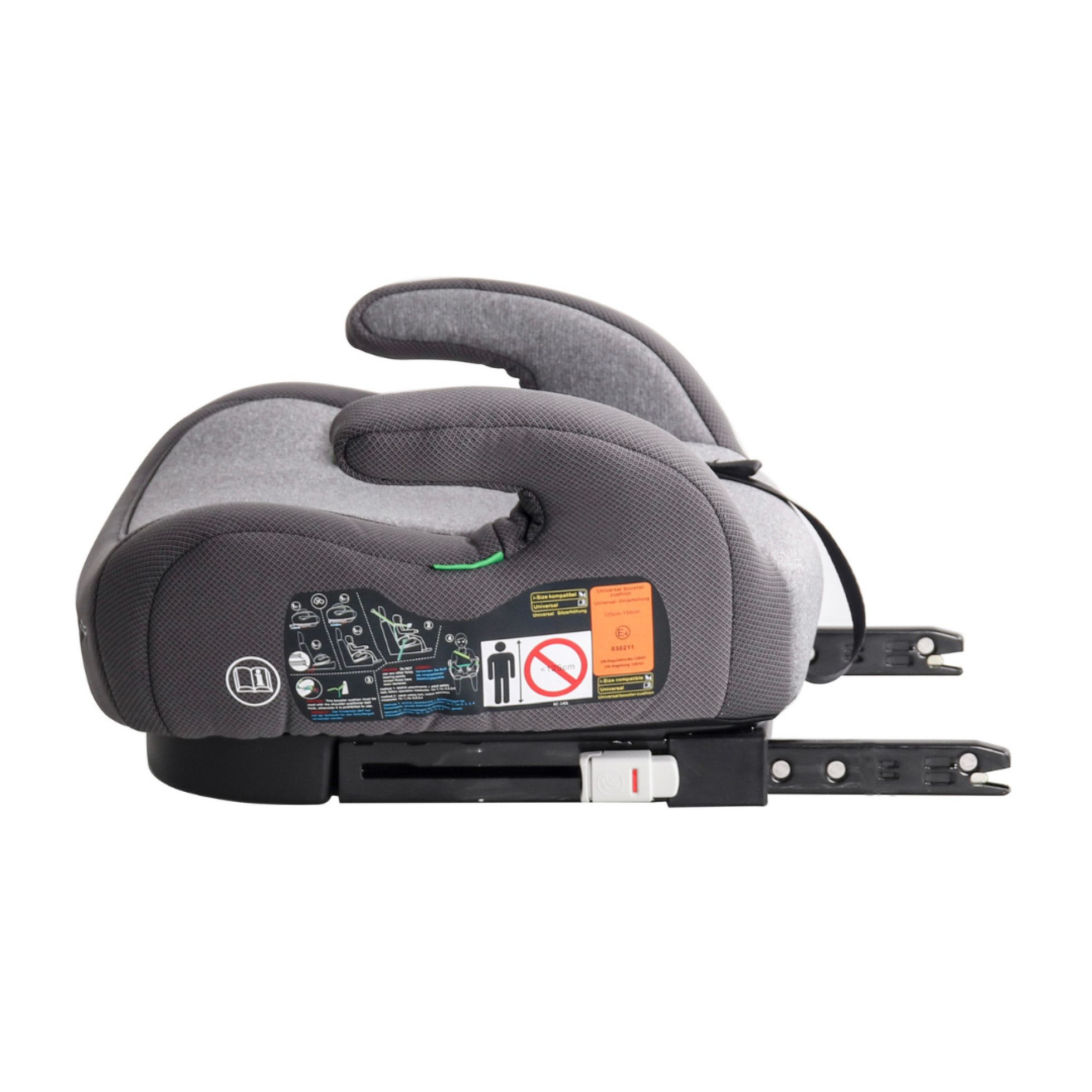 Scaun auto booster i-Size Bursa IV Grey - BabyGo 2