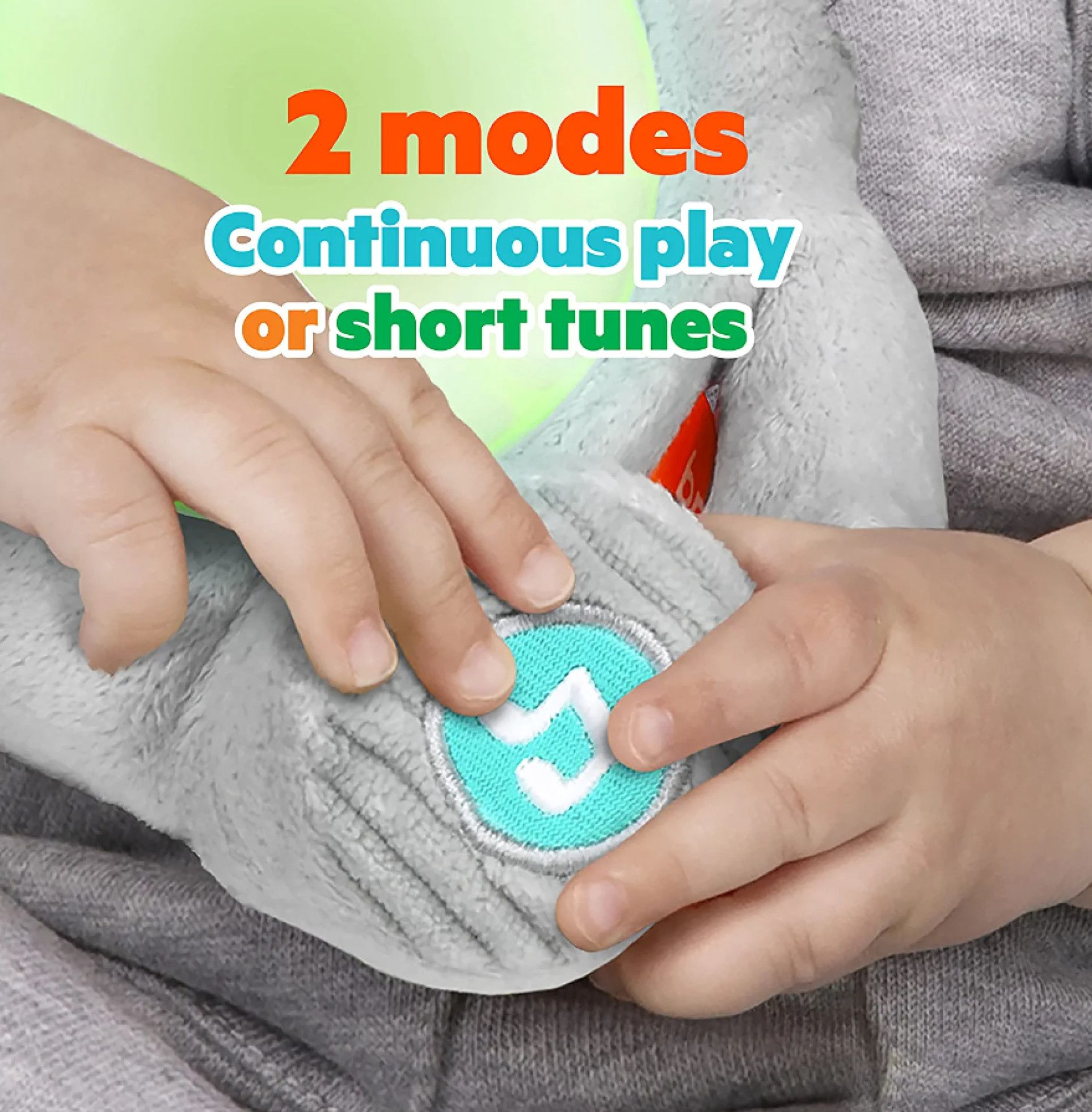 Jucarie interactiva Hug a Bye Baby Elephant - Bright Starts 4