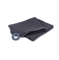 Esarfa pentru alaptat multifunctionala din bumbac organic Mom’n Play Grey - Doomoo