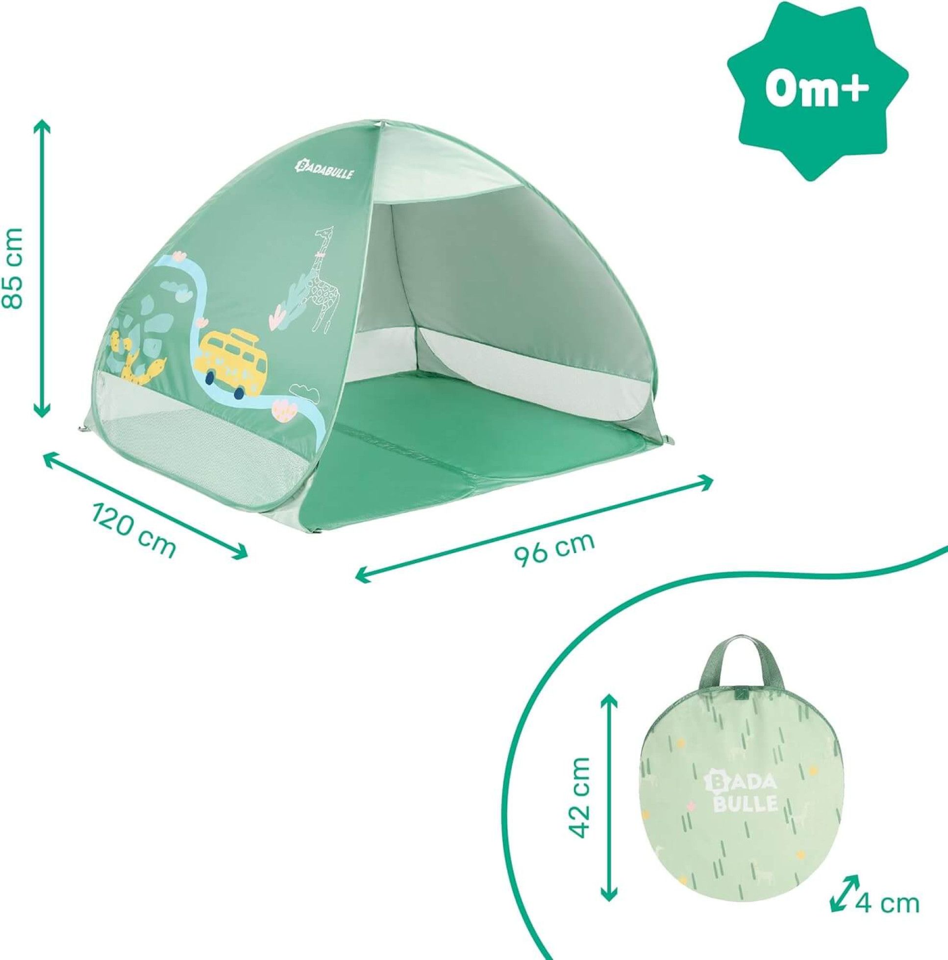 Cort cu protectie anti UV - Badabulle 4