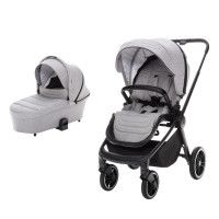 Carucior 2 in 1 Move Silver Grey/Black - Zopa