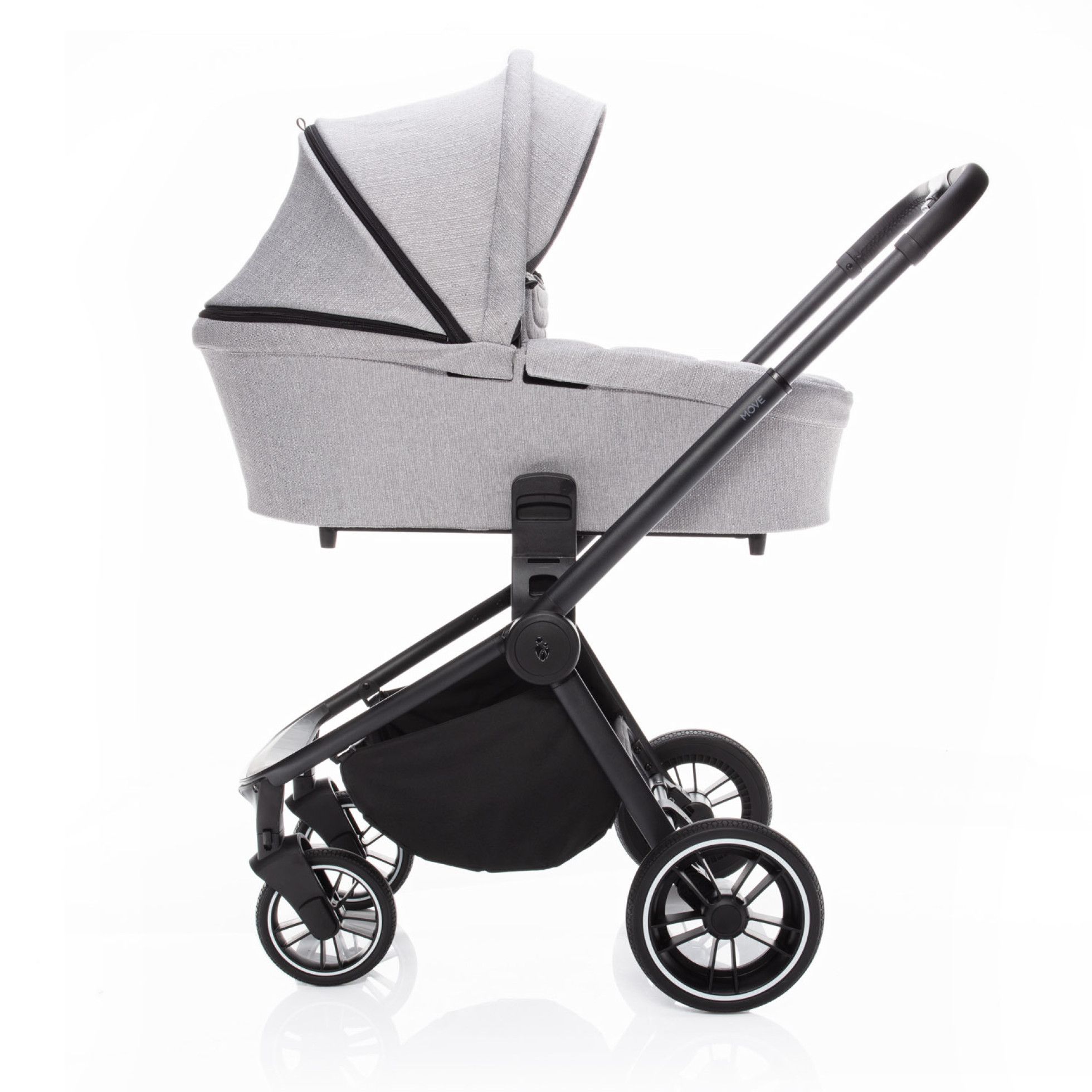 Carucior 2 in 1 Move Silver Grey/Black - Zopa 10