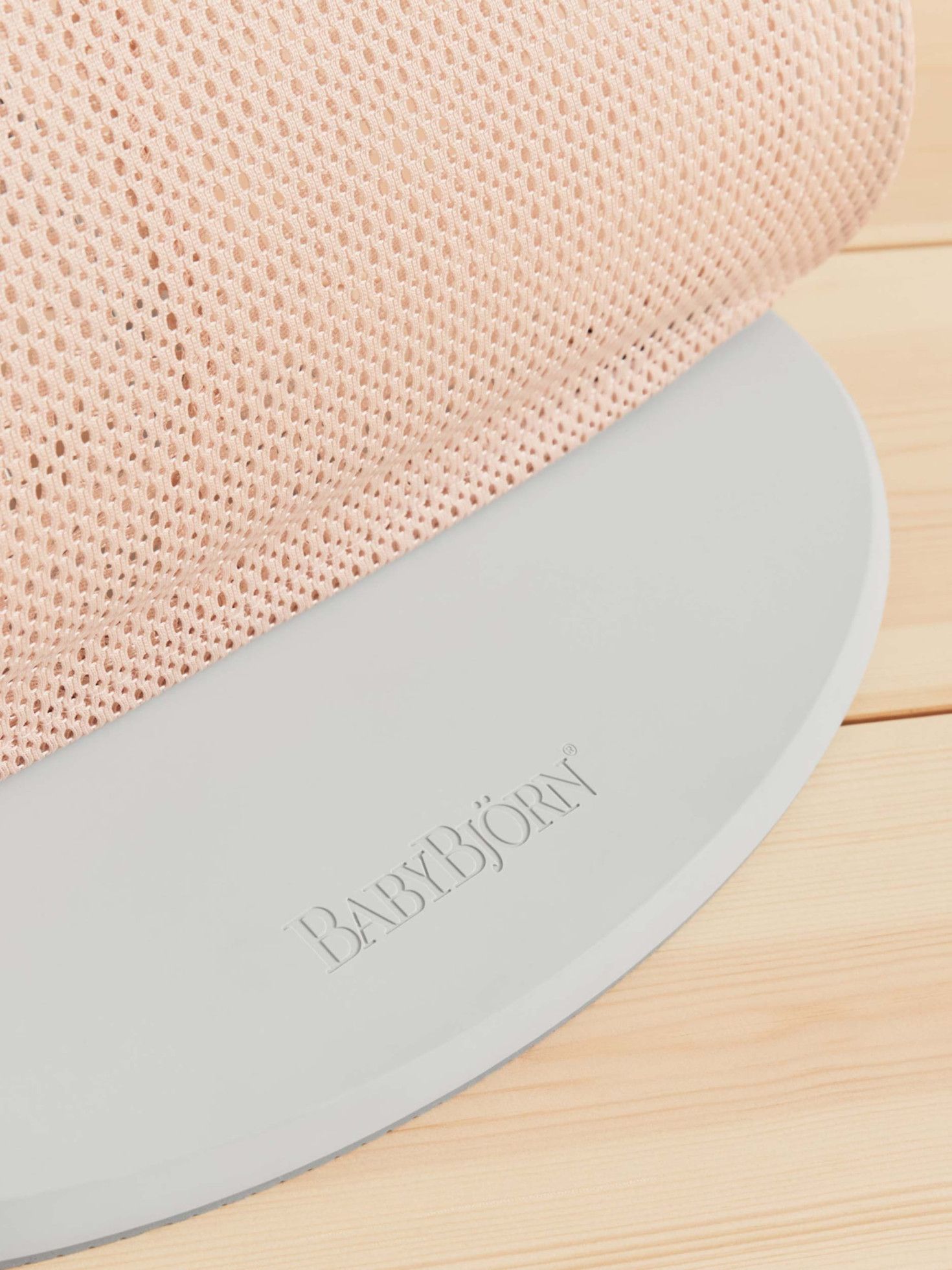 Balansoar Balance Soft Pearly Pink/White Mesh - BabyBjorn 10