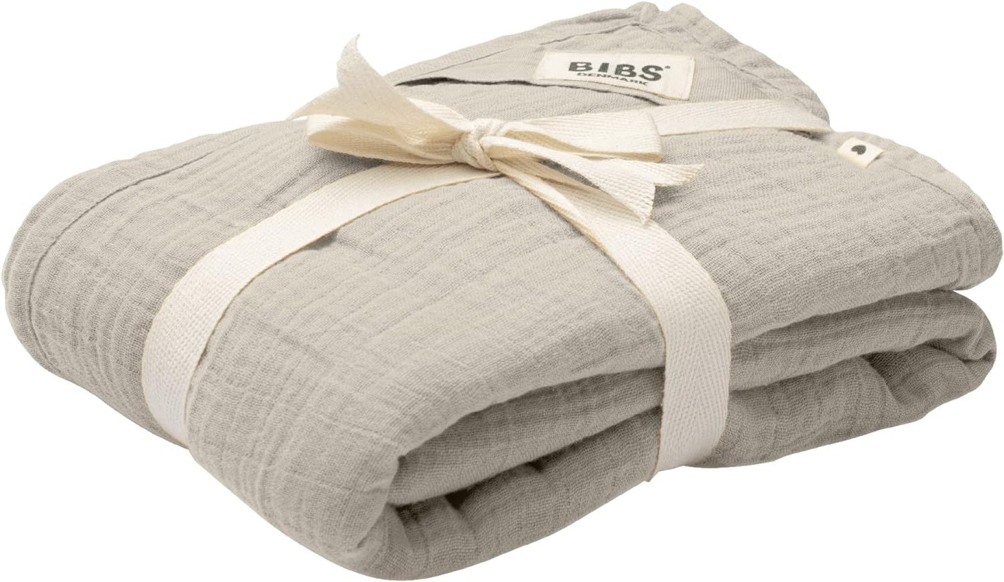 Muselina Swaddle 120x120 cm Sand - BIBS 1