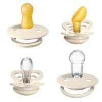 Set 4 suzete Try-it Collection 0 luni + - BIBS