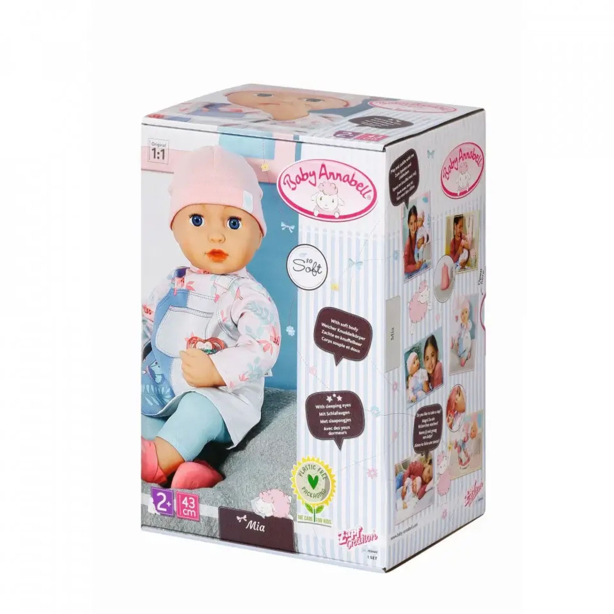Papusa Baby Annabell Mia 43 Cm - Zapf Creation 2