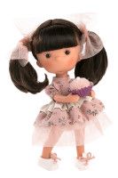 Papusa Llorens, Miss Sara Pots, cu rochita roz, 26 cm - Llorens