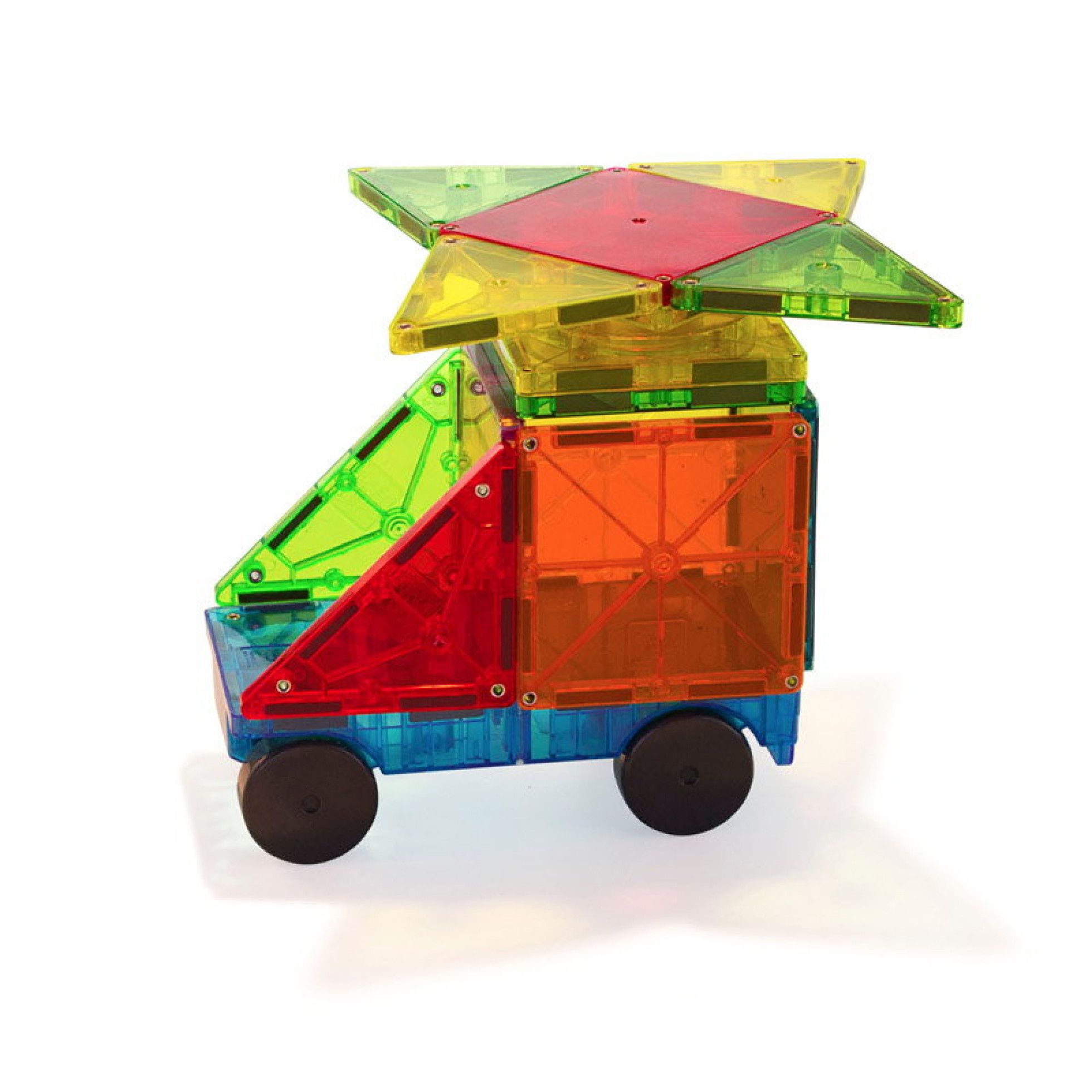 Set Magnetic Metropolis, 110 piese - Magna-Tiles 4