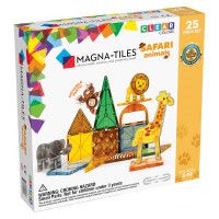 Set Magnetic Safari Animals, 25 piese - Magna-Tiles