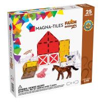 Set Magnetic Farm Animals, 25 piese - Magna-Tiles