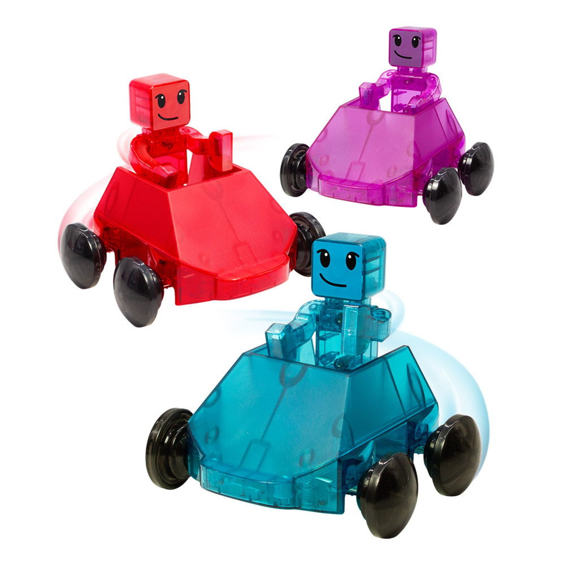 Set Magnetic Dashers, 6 piese - Magna-Tiles 6
