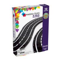 Set Magnetic XTRAS Roads, extensie 12 piese - Magna-Tiles