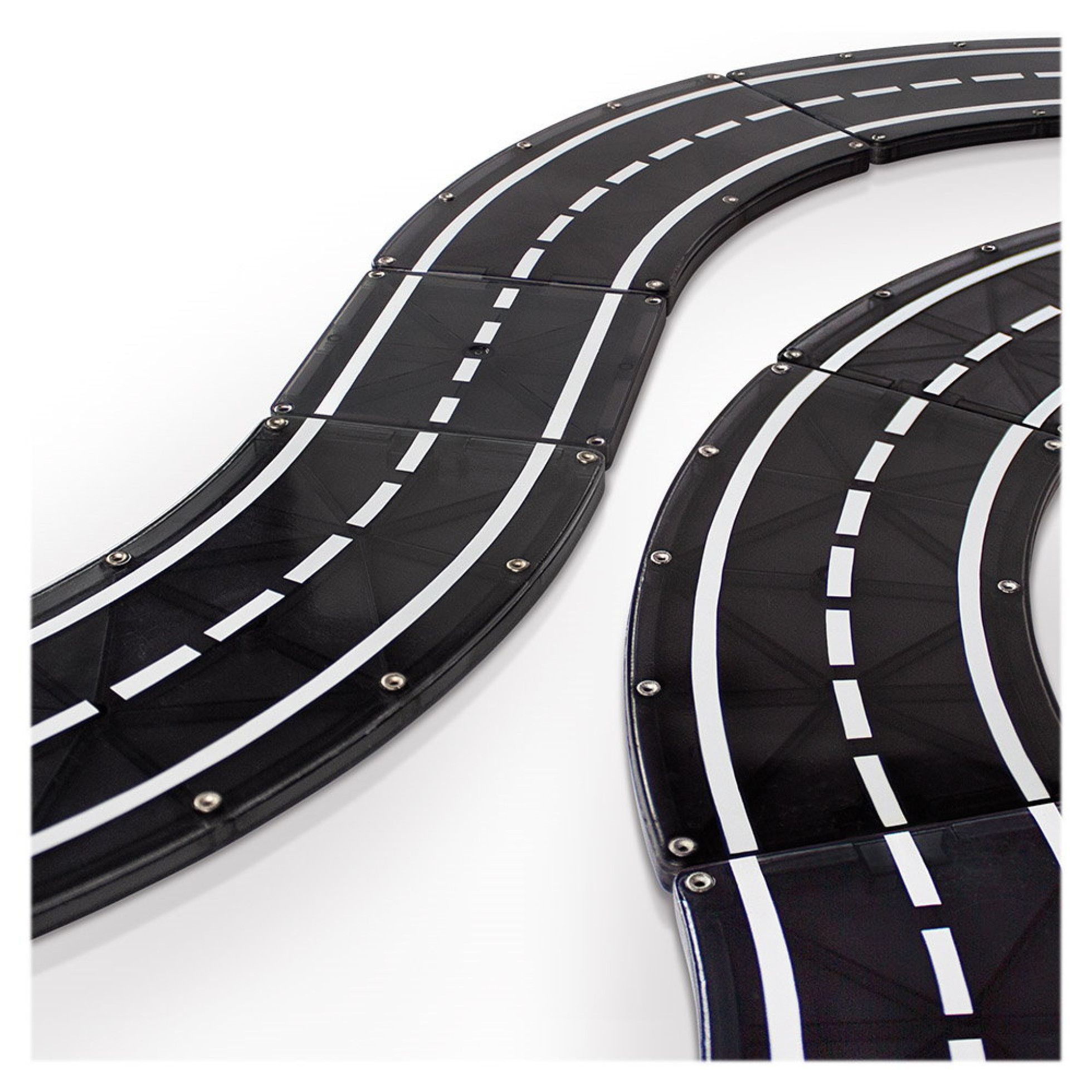 Set Magnetic XTRAS Roads, extensie 12 piese - Magna-Tiles 6