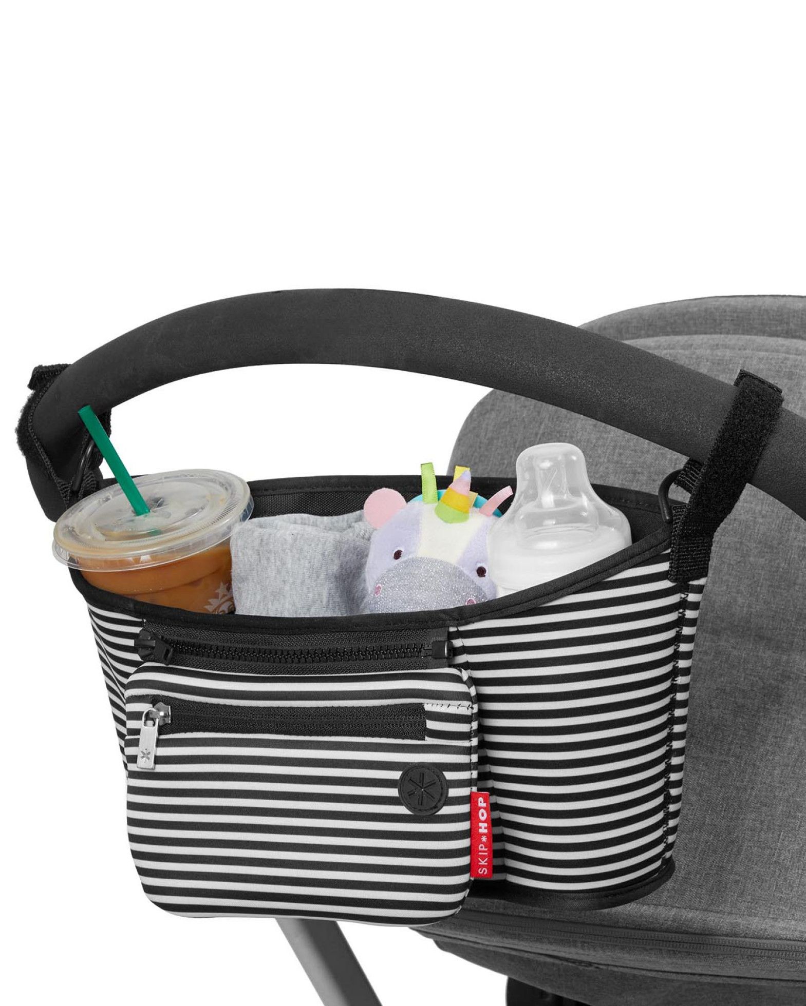 Organizator pentru carucior Grab & Go Black/White - Skip Hop 3