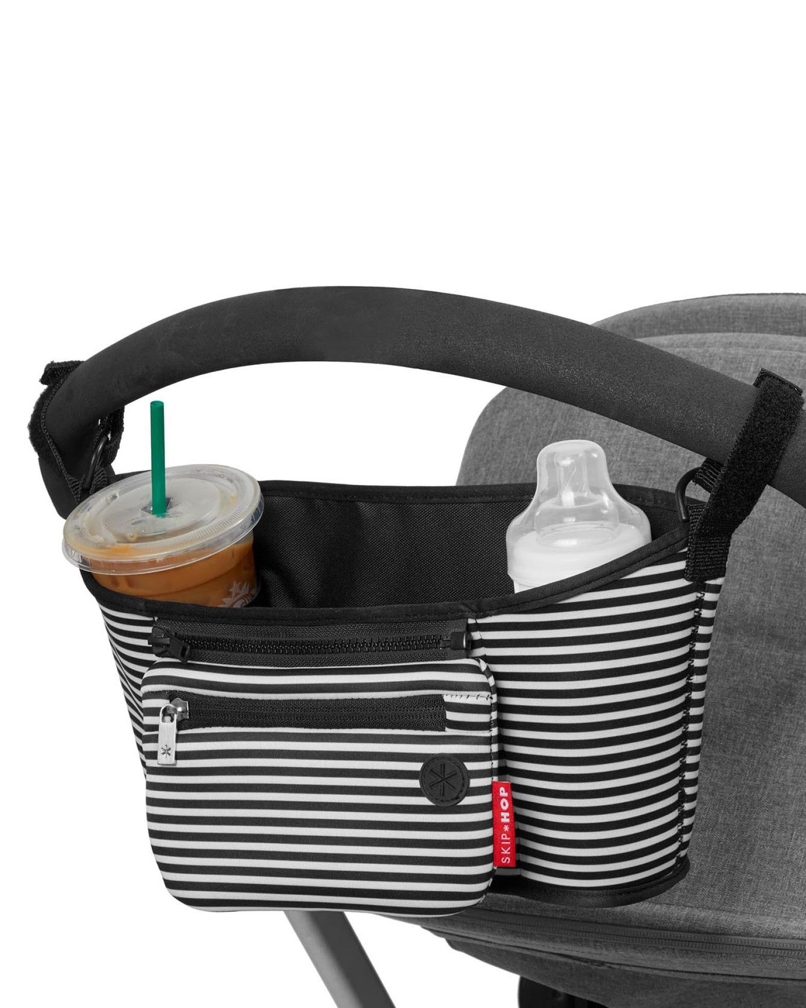 Organizator pentru carucior Grab & Go Black/White - Skip Hop 4