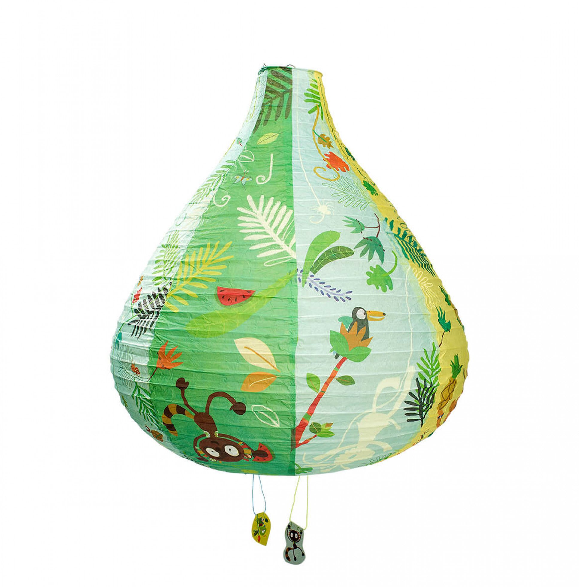 Corp de iluminat fosforescent din hartie Georges - Lilliputiens 1